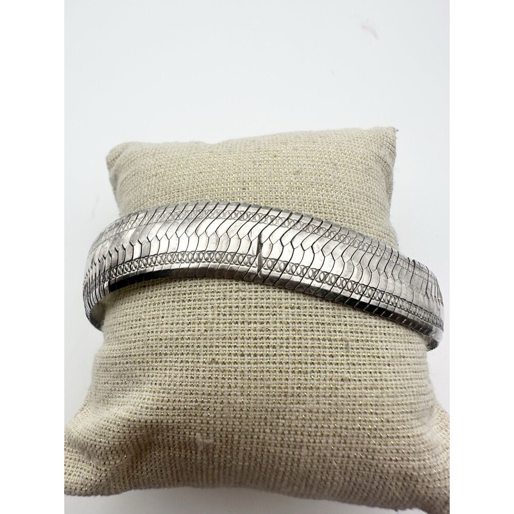 Vintage 925 Sterling Silver Bracelet Milor Made In Italy 8.25” Read